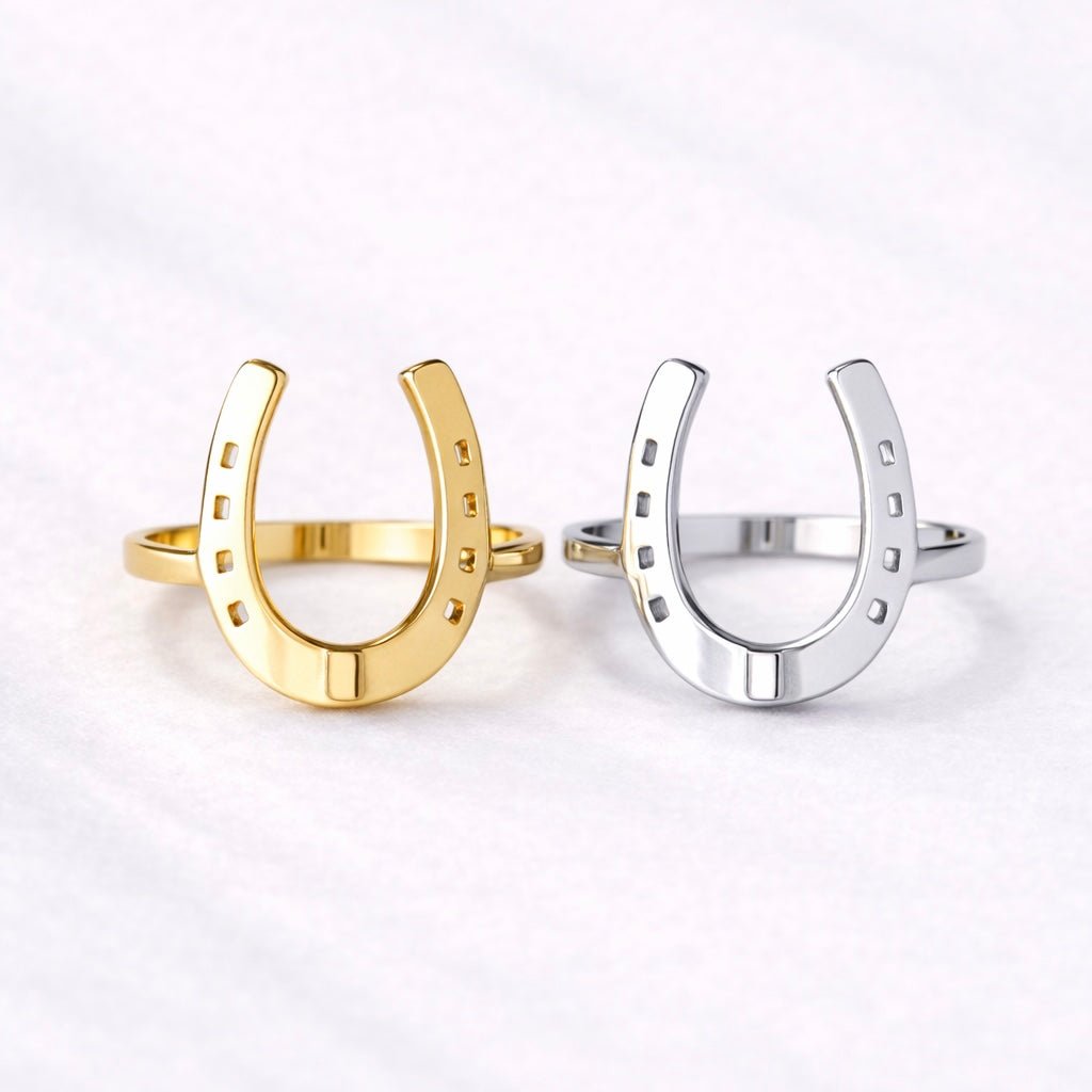 Lucky Horseshoe Ring