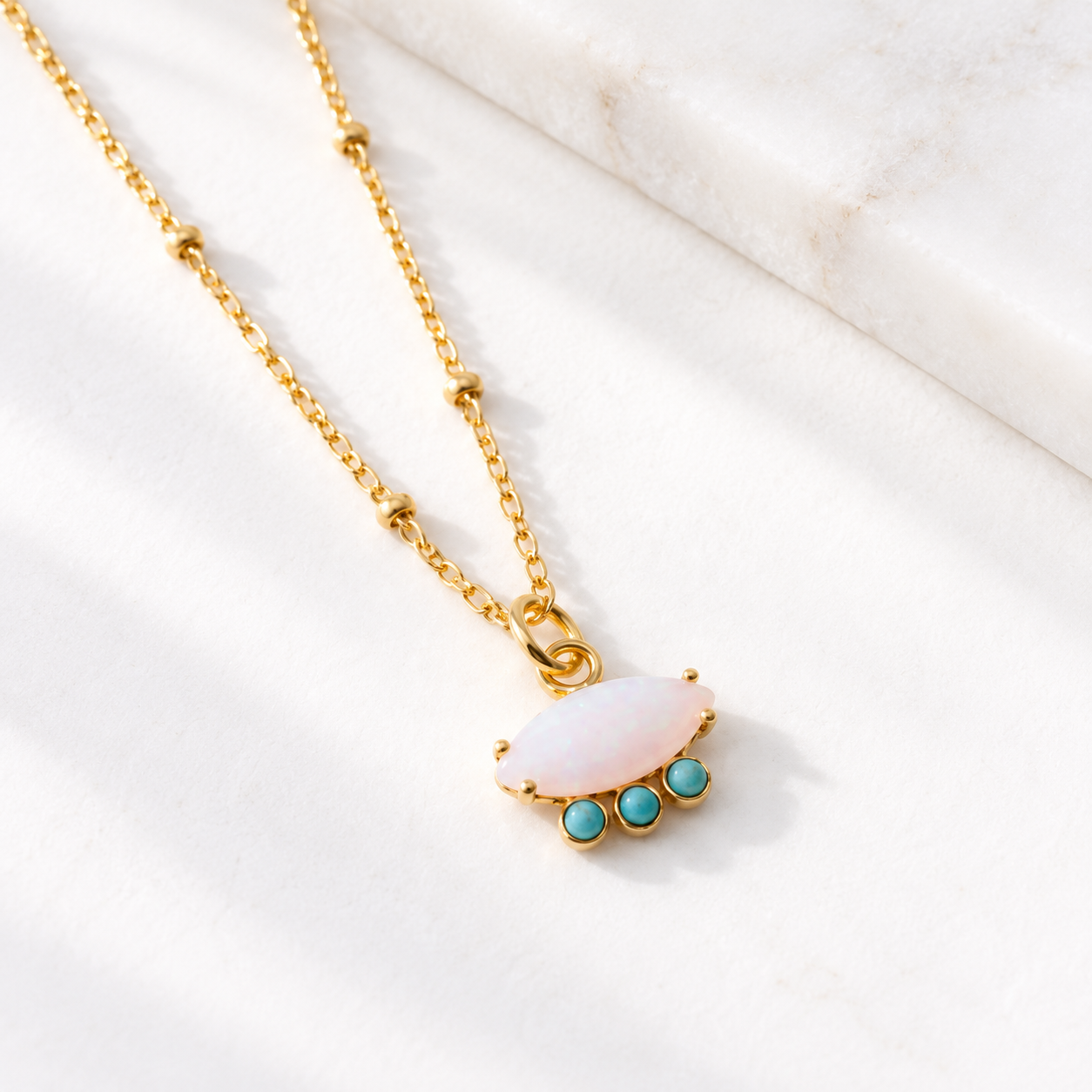 Opal Turquoise Necklace