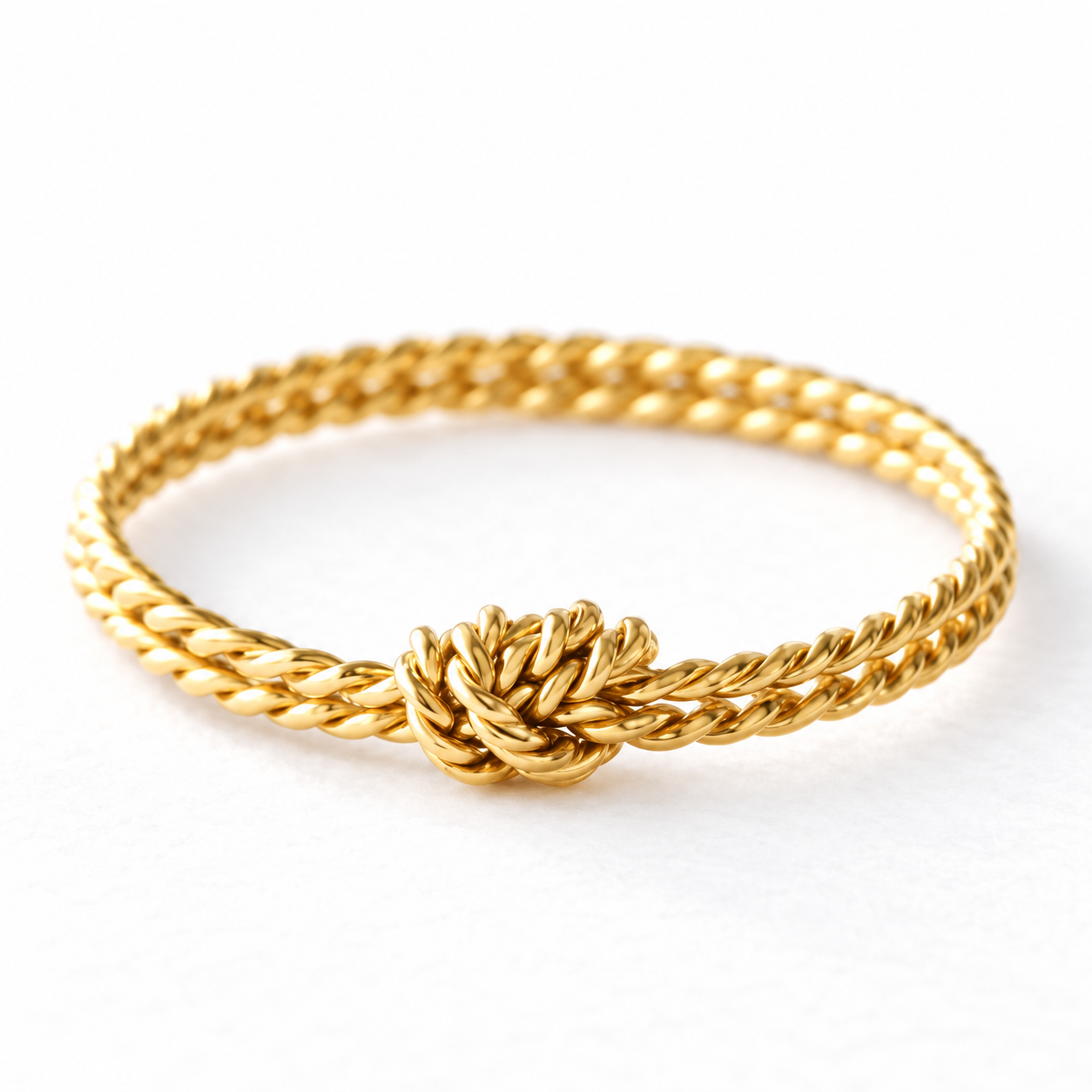 Braided Knot Stack Ring
