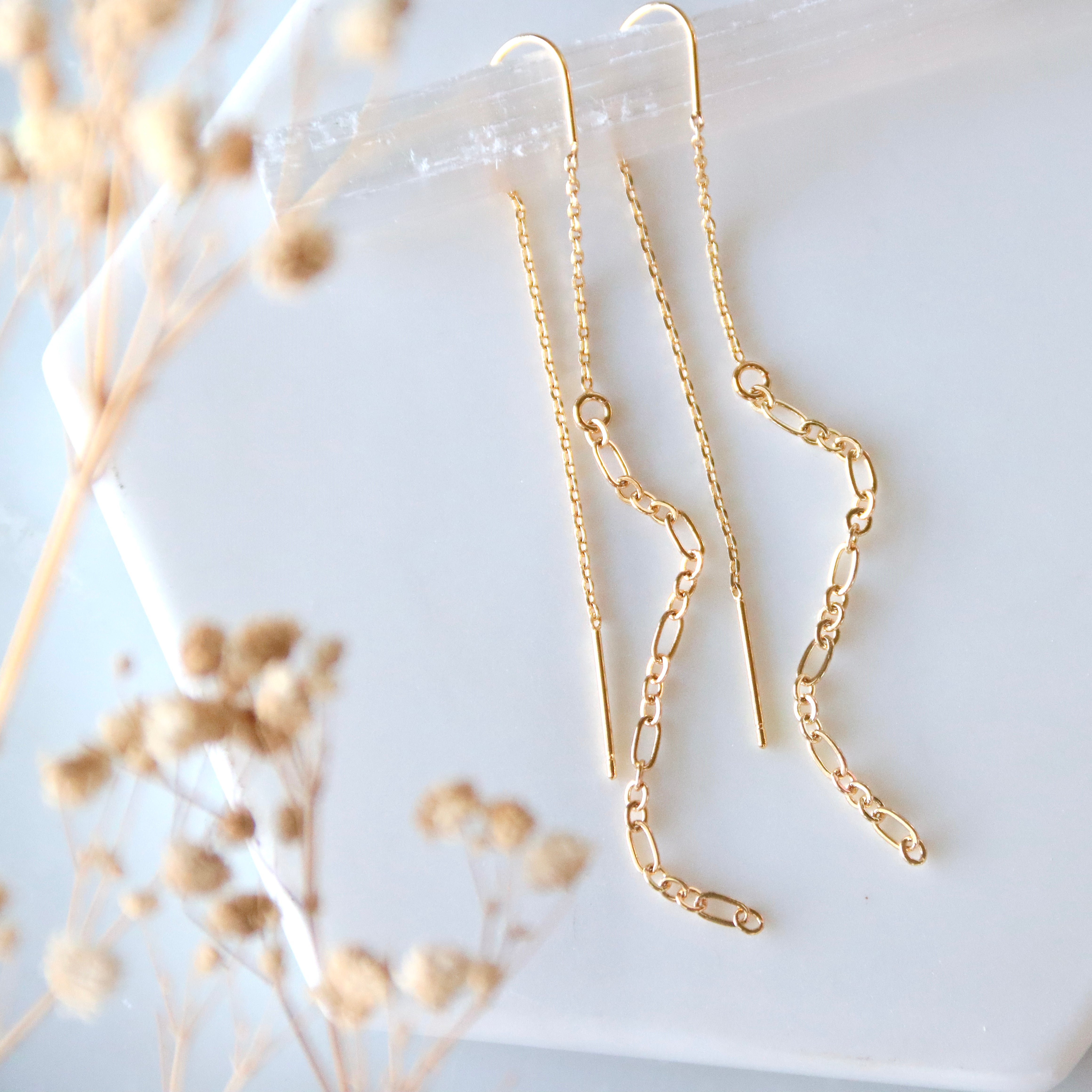 Chain Threader Earrings