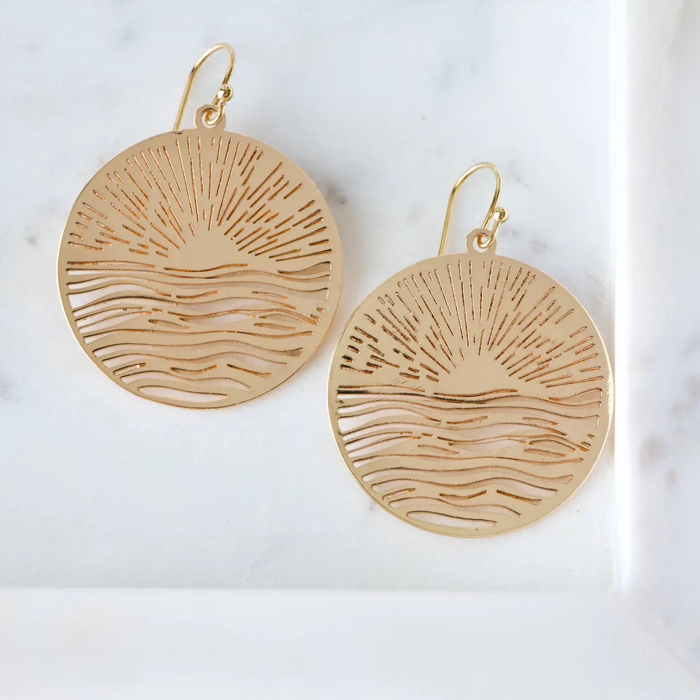 Ocean Coin Earrings