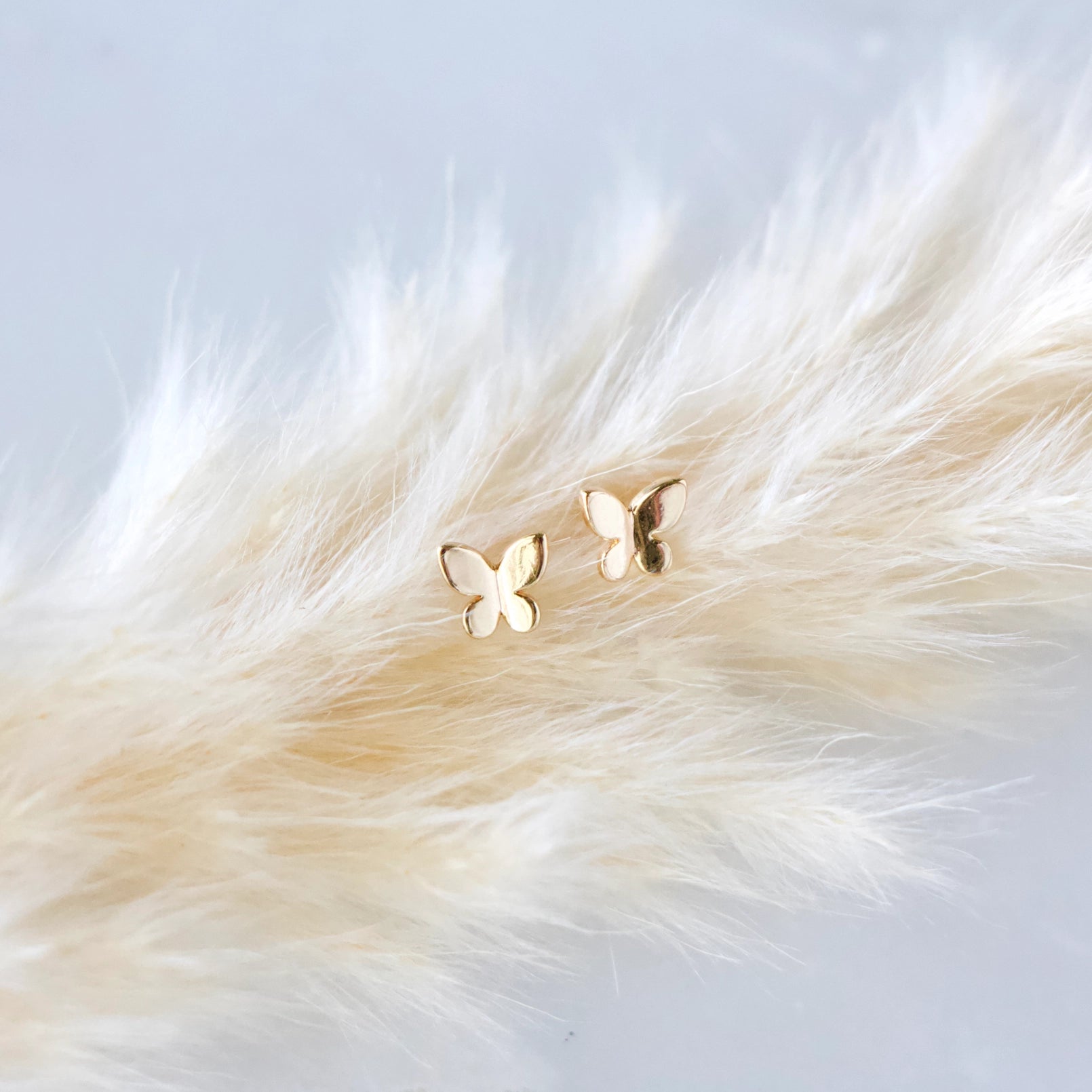 Mini Butterfly Stud Earrings